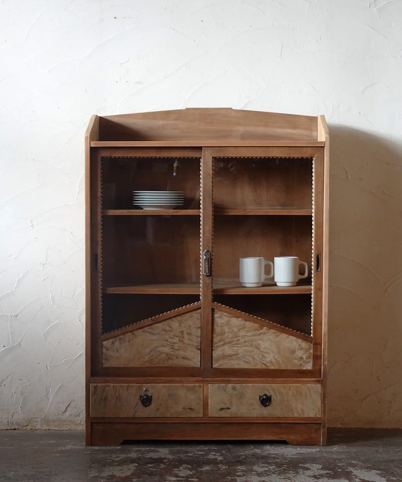 ガラス戸棚 玉縁 | DEMODE FUKUNAKA