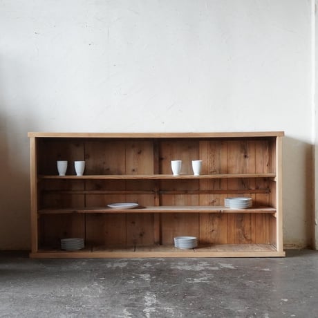 ガラス戸棚　カウンター