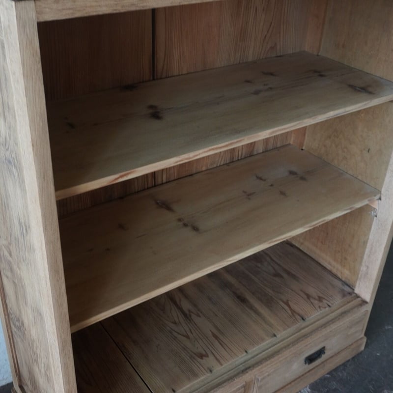 ブランド登録なし 本棚 書棚 収納棚 完成品 木製 幅90cm 引き戸 ガラス 扉付き 収納 引き出し付き 和風 : 大川家具ドリームランド - 通販  - Yahoo!ショッピング