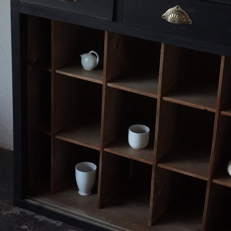 ガラス戸棚 明治期 | DEMODE FUKUNAKA