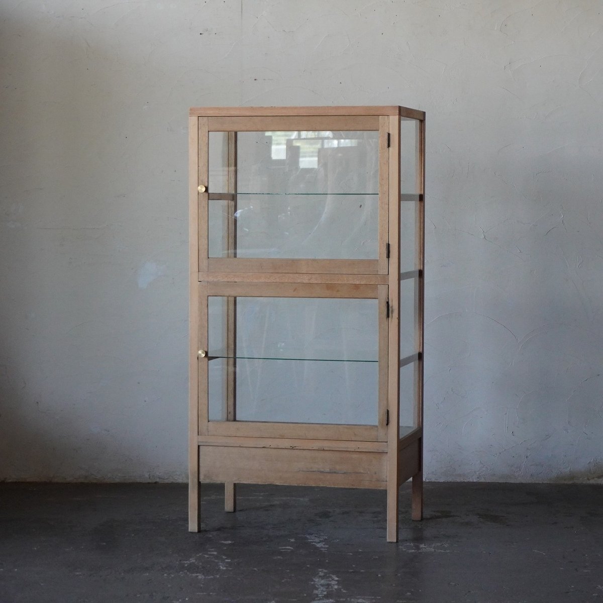 ショーケース コレクションボード 国産 大型 幅80cm led ライト付