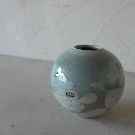 花器　花柄