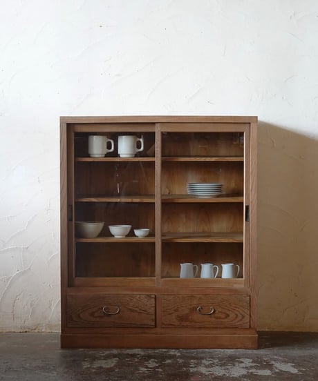 アンティークシェルフ　古家具　棚　デモデ福中 古材 オープンシェルフ 木製 ラック 棚 収納棚 和風 飾り棚 天然