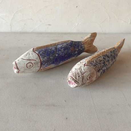 木製の魚