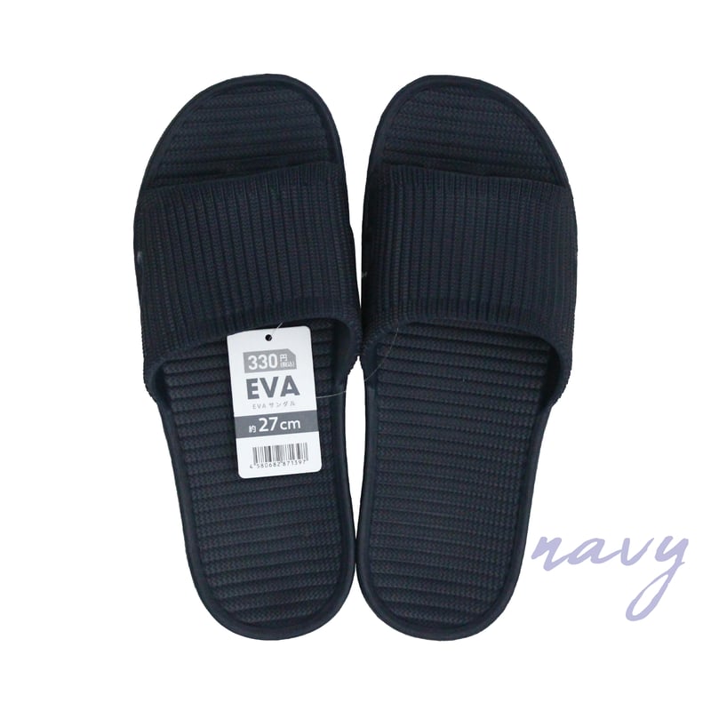 メンズEVAサンダル約27cm/ネイビー・ブラック | Kouyu online shop
