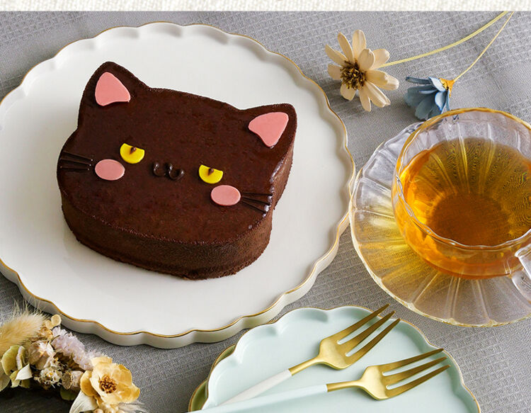 猫ケーキ 黒猫 mei17 | mogumogu pantry