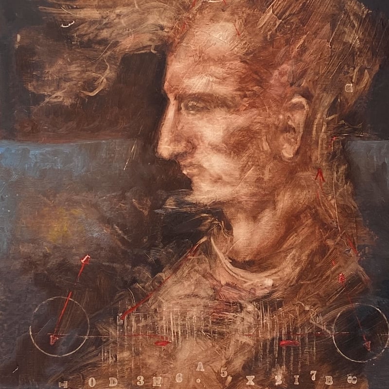 油絵 油絵 油彩 油彩画 絵 絵画【サトウキビ畑の空】 | HIROSHI1990