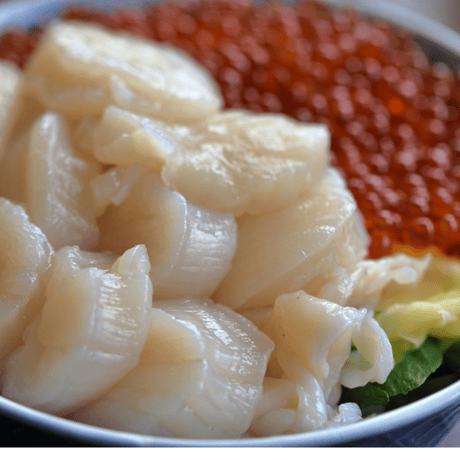刺身用ほたて　100ｇ