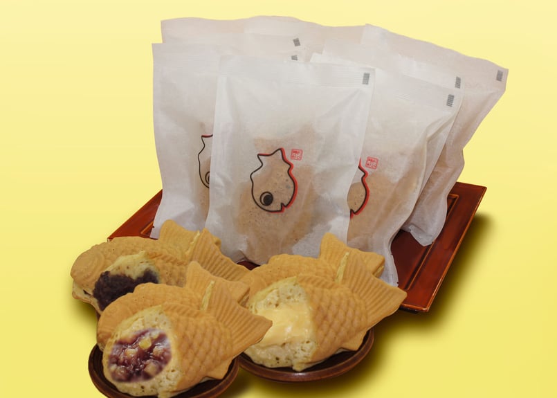 たい焼きの子　アンシン　12種コンプ Amazon.co.jp: たい焼き (小倉あん) 1kg（100g×10個入り
