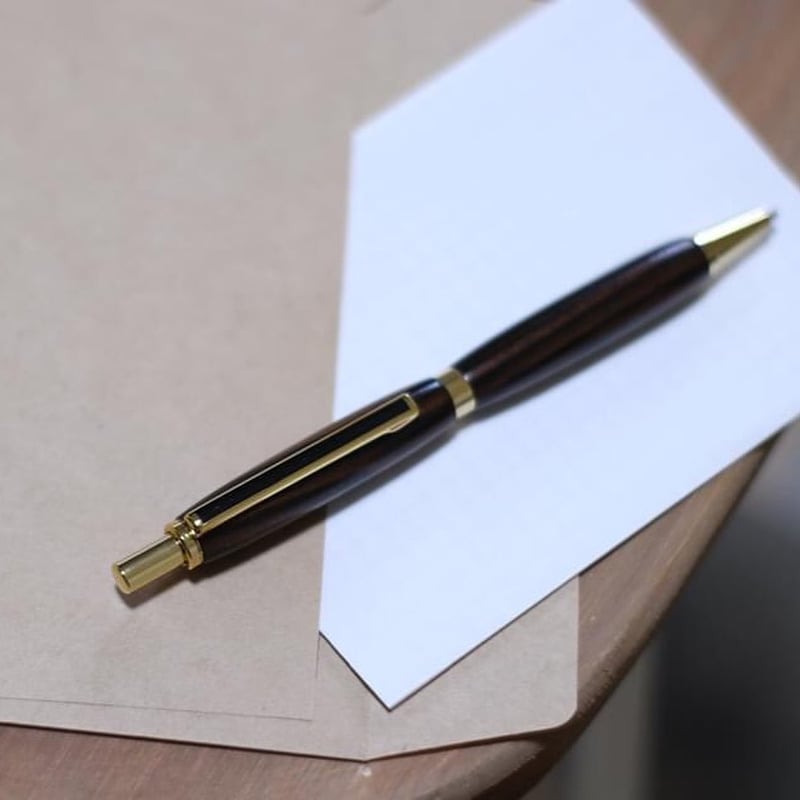 【黒檀】デュラクリックシャープペン ◎ デュラクリック (ノック式シャープペンシル) アルミ | つくる