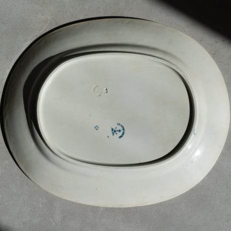 北欧スウェーデン1910s Gustavsberg  Wilhelm Kåge 大皿