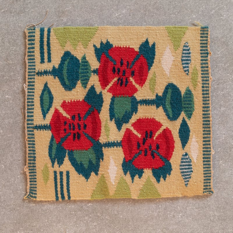 北欧スウェーデン 1980s フレミッシュ織 絵織物 FLAMSKVÄVNAD | Scand...