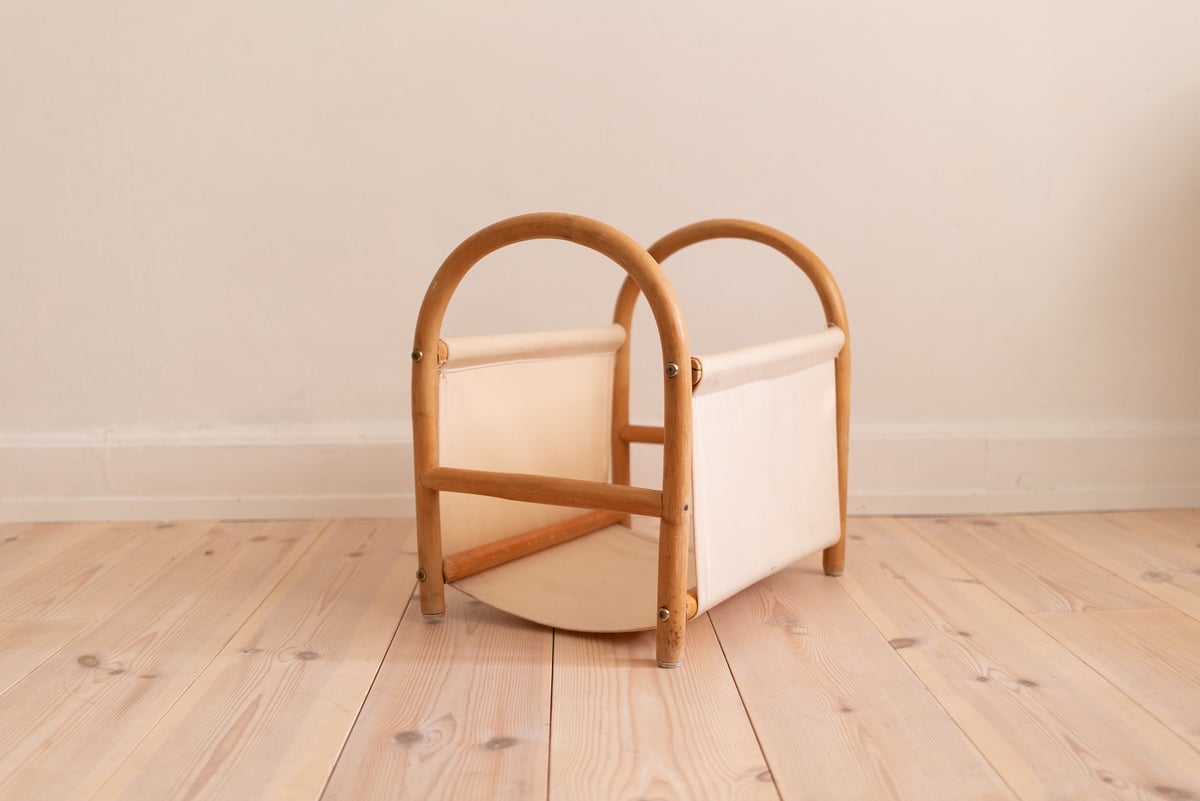 【レア】Thomsen Furniture マガジンラック　北欧　デンマーク 北欧デンマーク 1980's ヴィンテージマガジンラック | Scandinavian Ker