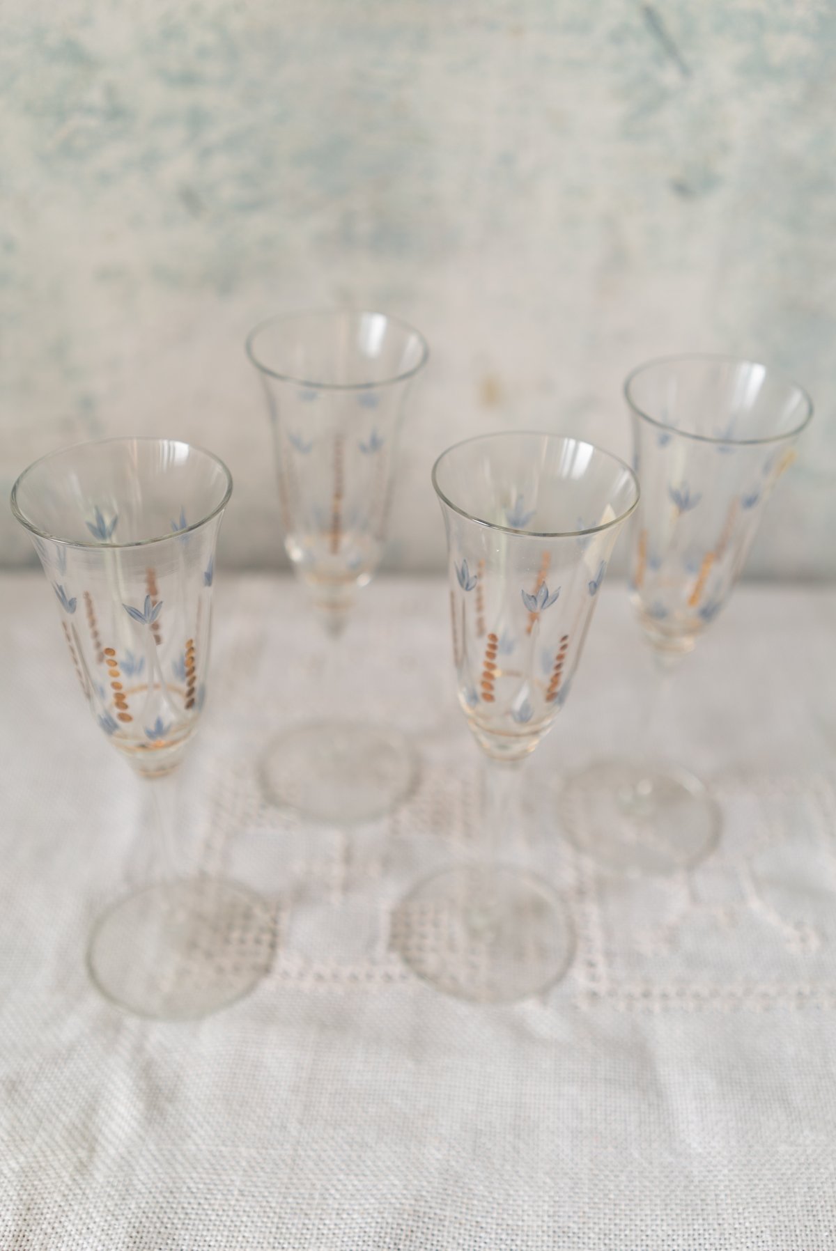 ドイツ製 1980s Nagel社製 吹きガラス シャンパングラス | Scandinavia