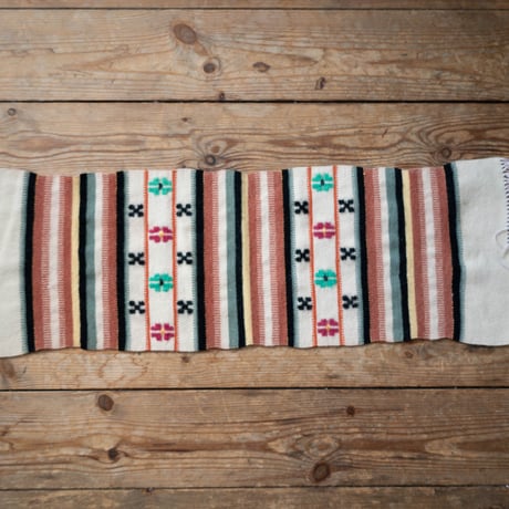 北欧 スウェーデン Mid century 手織りTapestry ラグマット