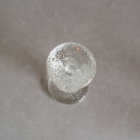 北欧フィンランド1960s Ittala イッタラ ガラスキャンドルフォルダー