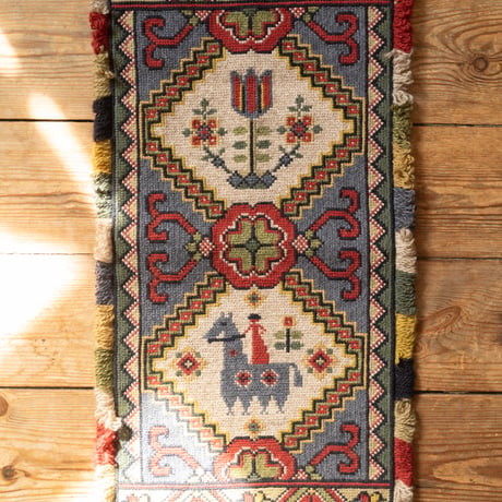 北欧 スウェーデン Mid century 手織り壁掛け Tapestry