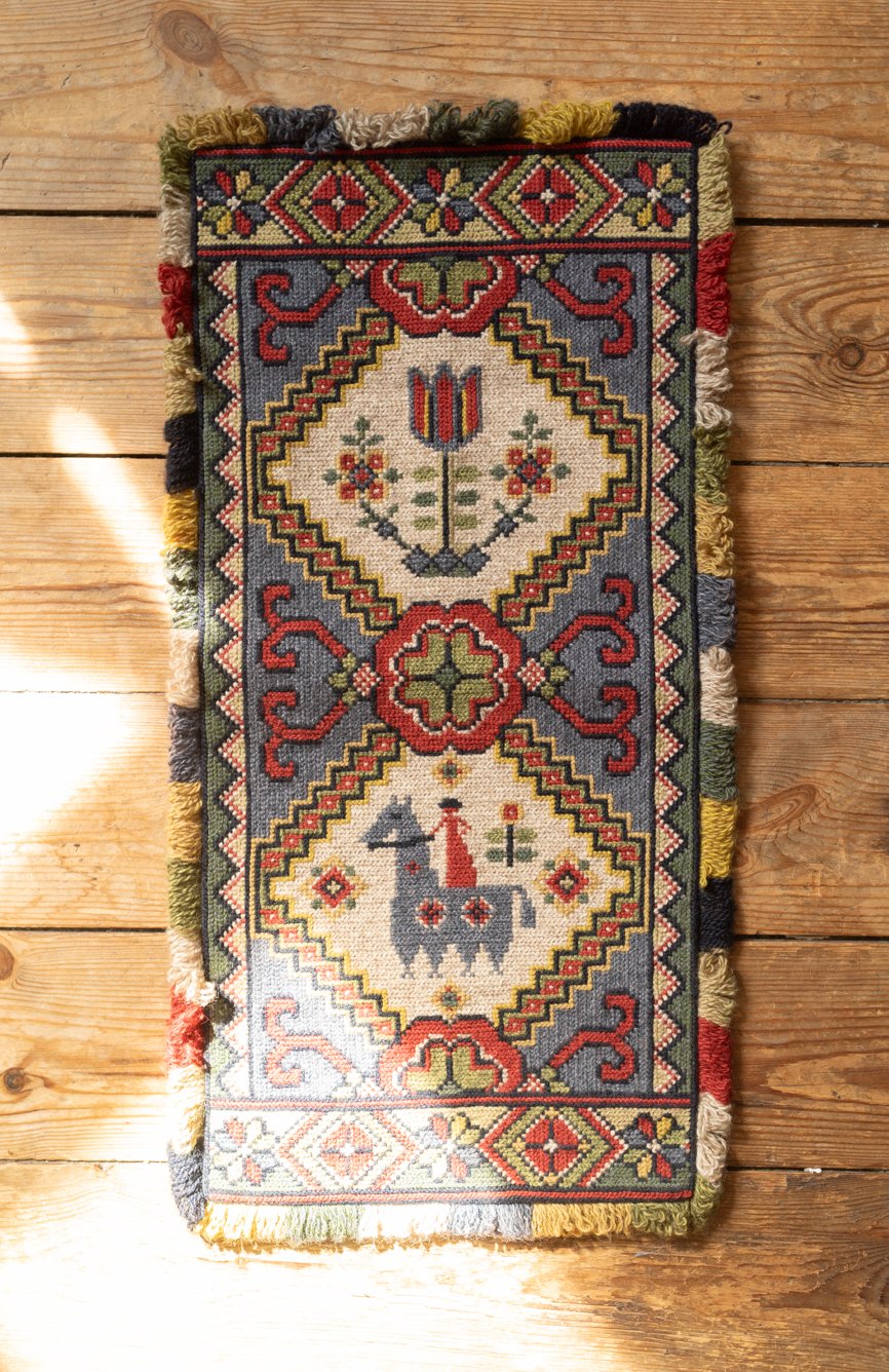 北欧 スウェーデン Mid century 手織り壁掛け Tapestry | Scandin