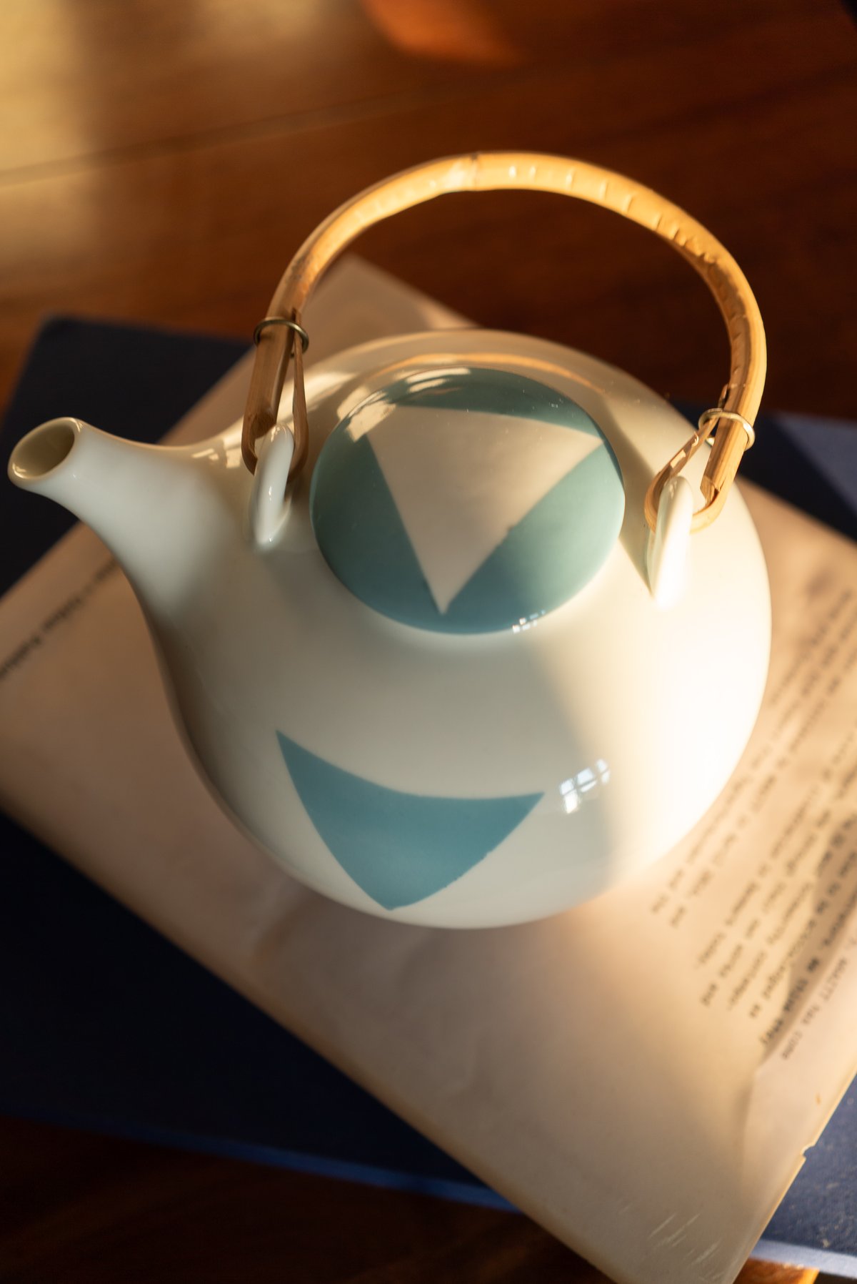 北欧スウェーデン1960s Rorstrand Inger Persson ティーポット |