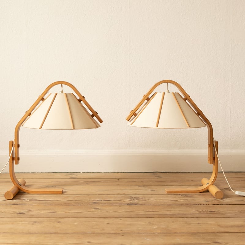 北欧スウェーデン 1970s Aneta テーブルランプ Jan Wickelgren | S