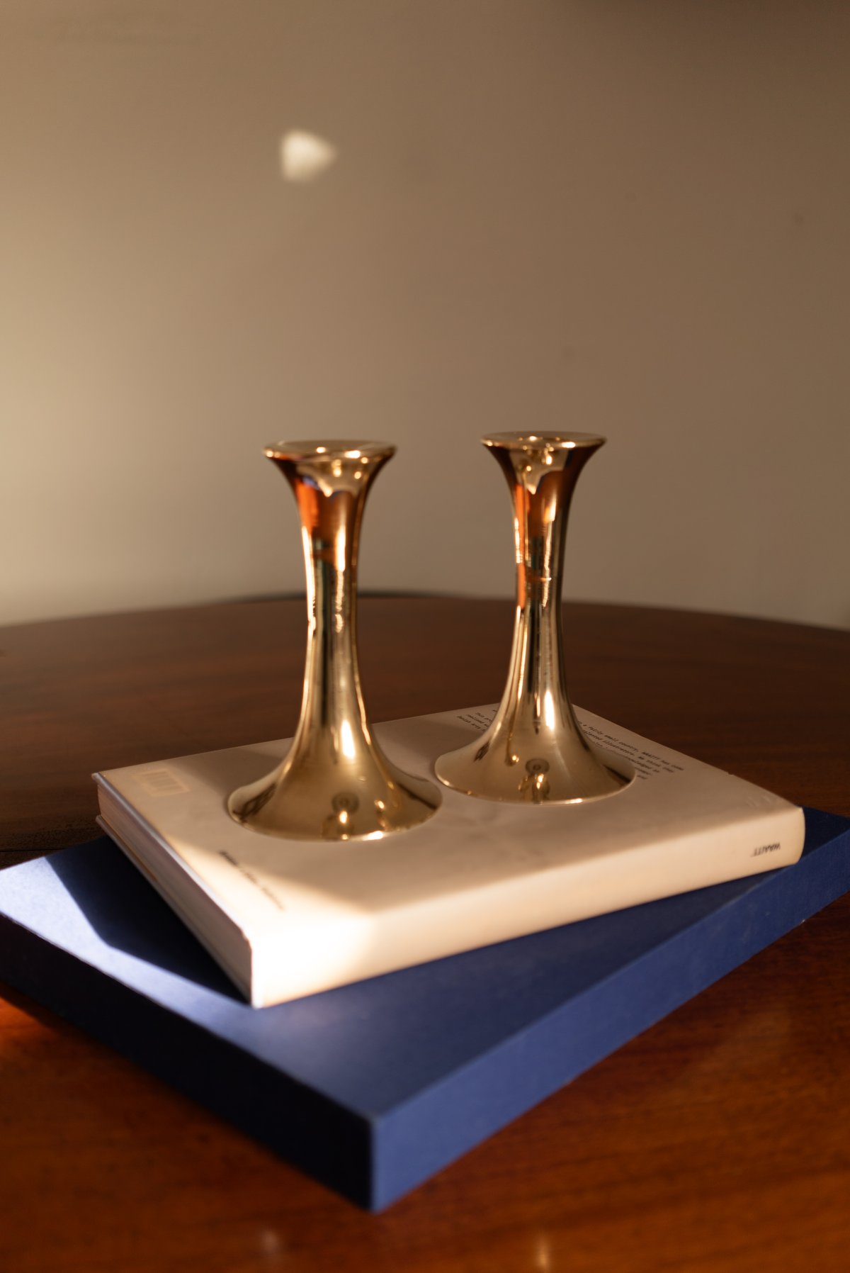 新品　ヴィンテージ 　デンマーク製 トランペット　 真鍮 　キャンドルホルダー IMG_1342_805bf584-7f2d-4fa1-