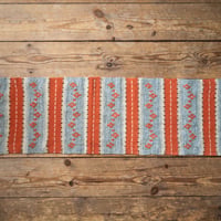 北欧 スウェーデン Mid century 手織りTapestry ラグマット