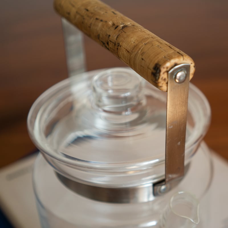 北欧 スウェーデン 1970's Signe Persson-Melin ガラスティーポット&