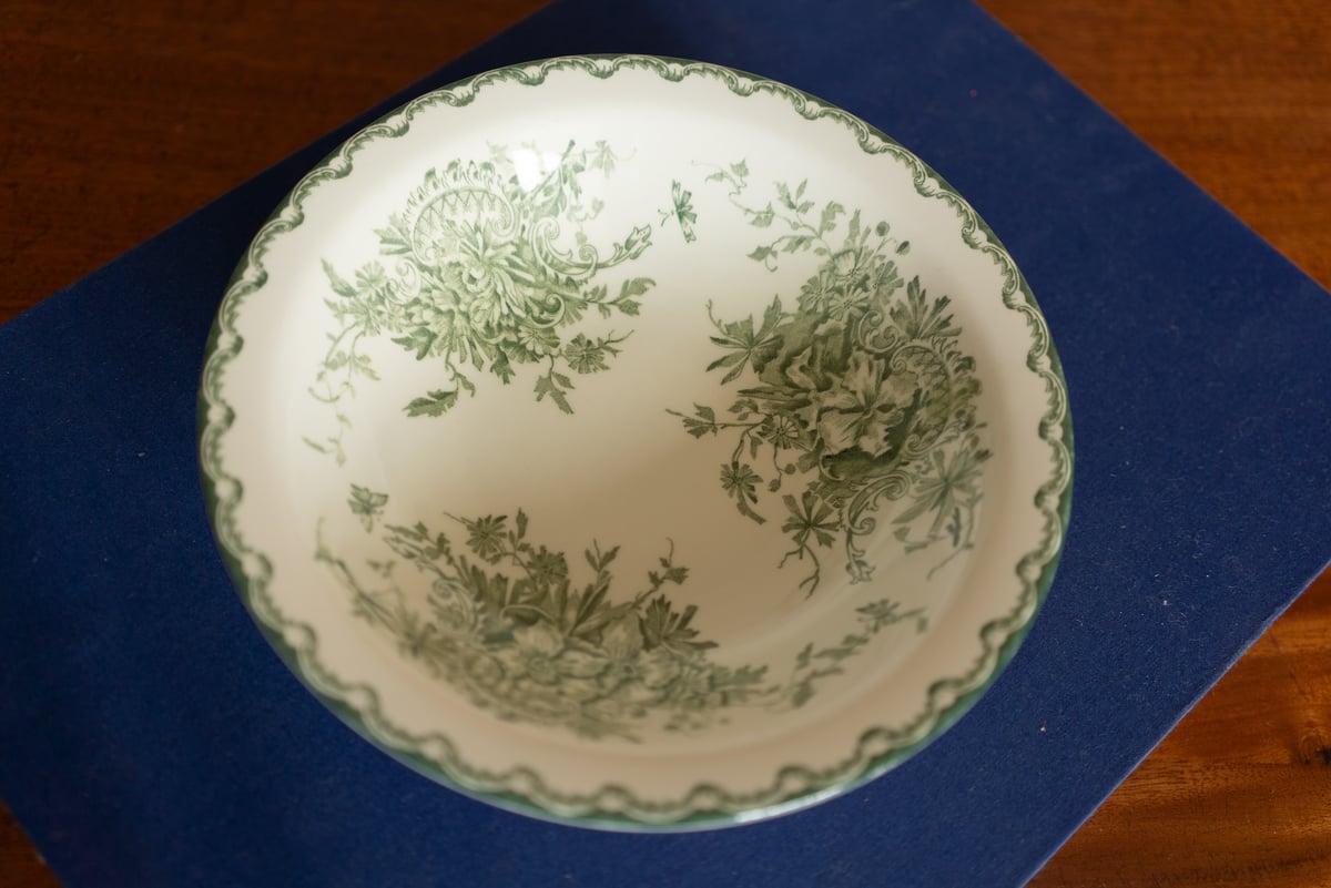 北欧スウェーデン1960s Rorstrand ”Green Anna” お皿 | Scand