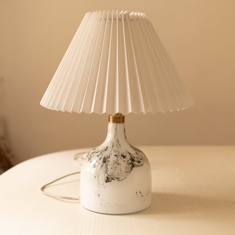 北欧デンマーク1970s Holmegaard ”Lamp Art ”テーブルランプ