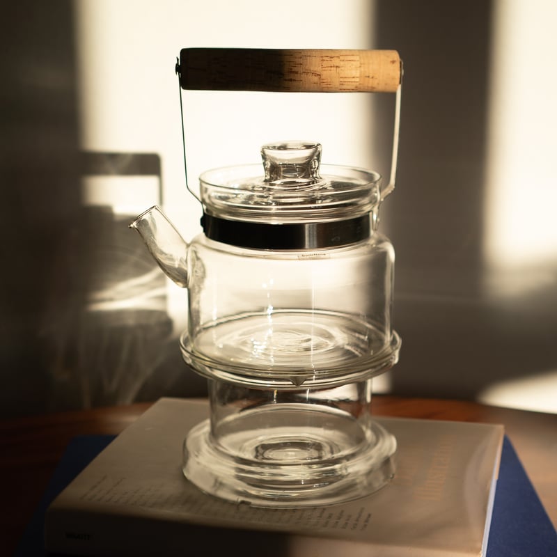 北欧 スウェーデン 1970's Signe Persson-Melin ガラスティーポット&