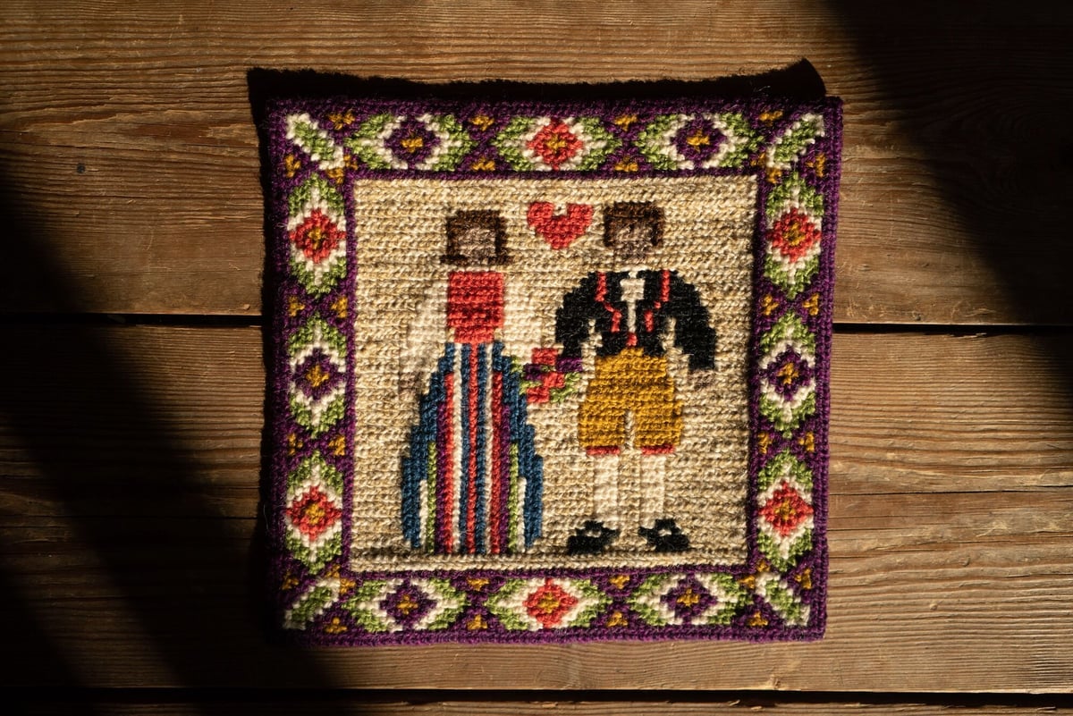 北欧スウェーデン 1970s 手織りTapestry タペストリー | Scandinavia