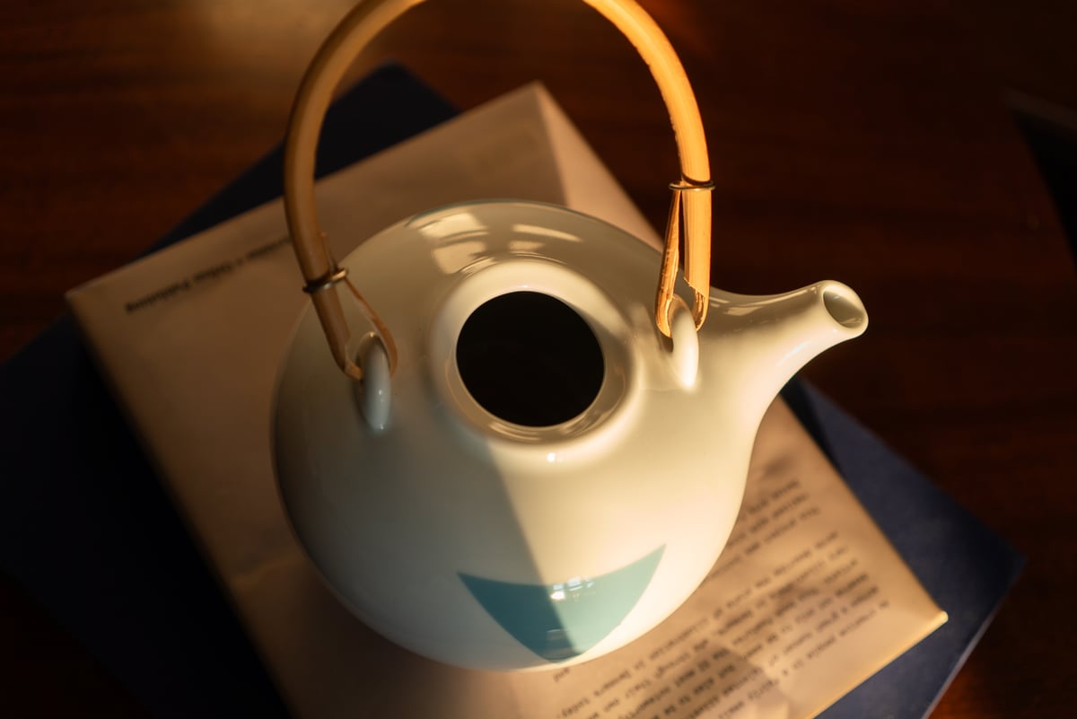 北欧スウェーデン1960s Rorstrand Inger Persson ティーポット |