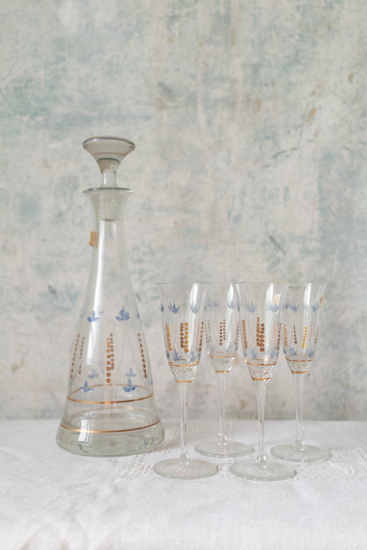 ベネチアガラス　手吹シャンパングラス　ハンドメイド　ヴィンテージ ベネチアガラス 手吹シャンパングラス ハンドメイド ヴィンテージ