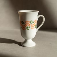 北欧スウェーデン1978年　花柄マグカップ