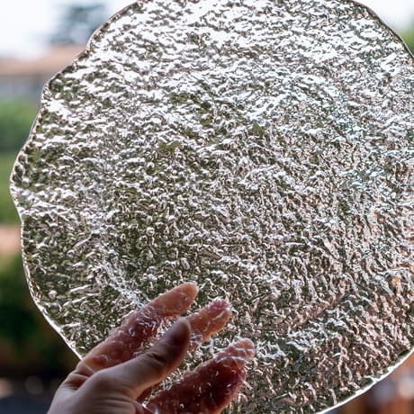 北欧スウェーデン1970s Pukeberg ガラスプレート | Scandinavian K