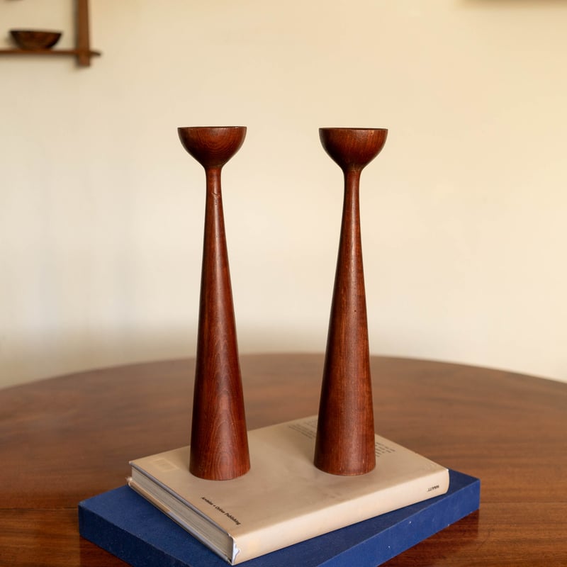 デンマーク製 1980's キャンドルホルダー (大) | Scandinavian