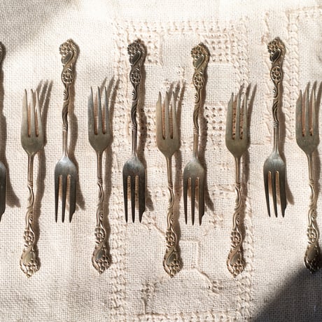 北欧スウェーデン1950s Nils Johan Amsterdam デザートフォーク