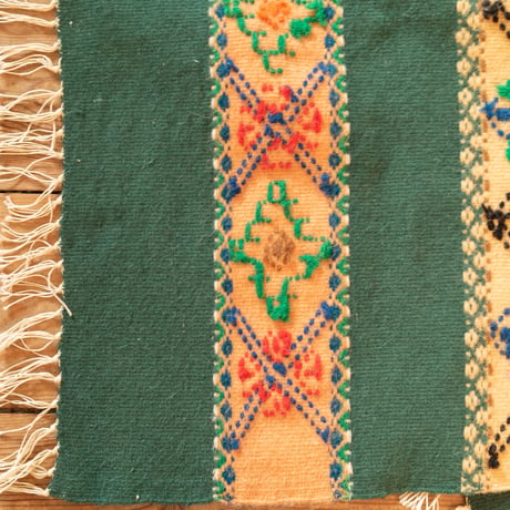 北欧 スウェーデン Mid century 手織りTapestry ラグマット