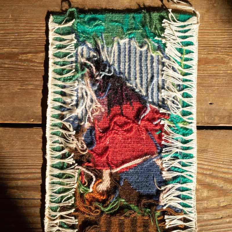 北欧スウェーデン 1970s フレミッシュ織 絵織物 FLAMSKVÄVNAD | Scand