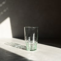 北欧スウェーデン　エメラルドグリーンヴィンテージグラス