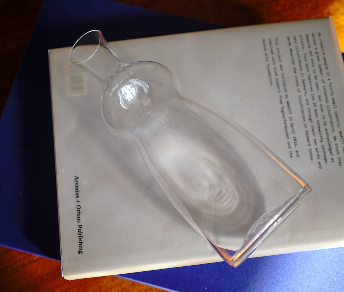 北欧 スウェーデン Boda社 Signe Persson-Melin ガラスフラワーベース