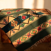 北欧 スウェーデン Mid century 手織りTapestry ラグマット