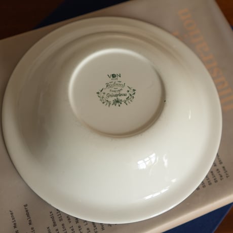 北欧スウェーデン1960s Rorstrand ”Green Anna” お皿