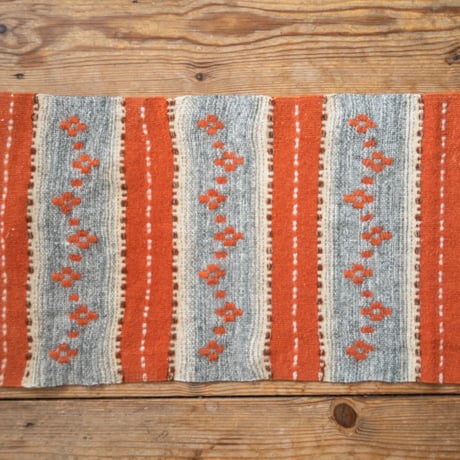 北欧 スウェーデン Mid century 手織りTapestry ラグマット