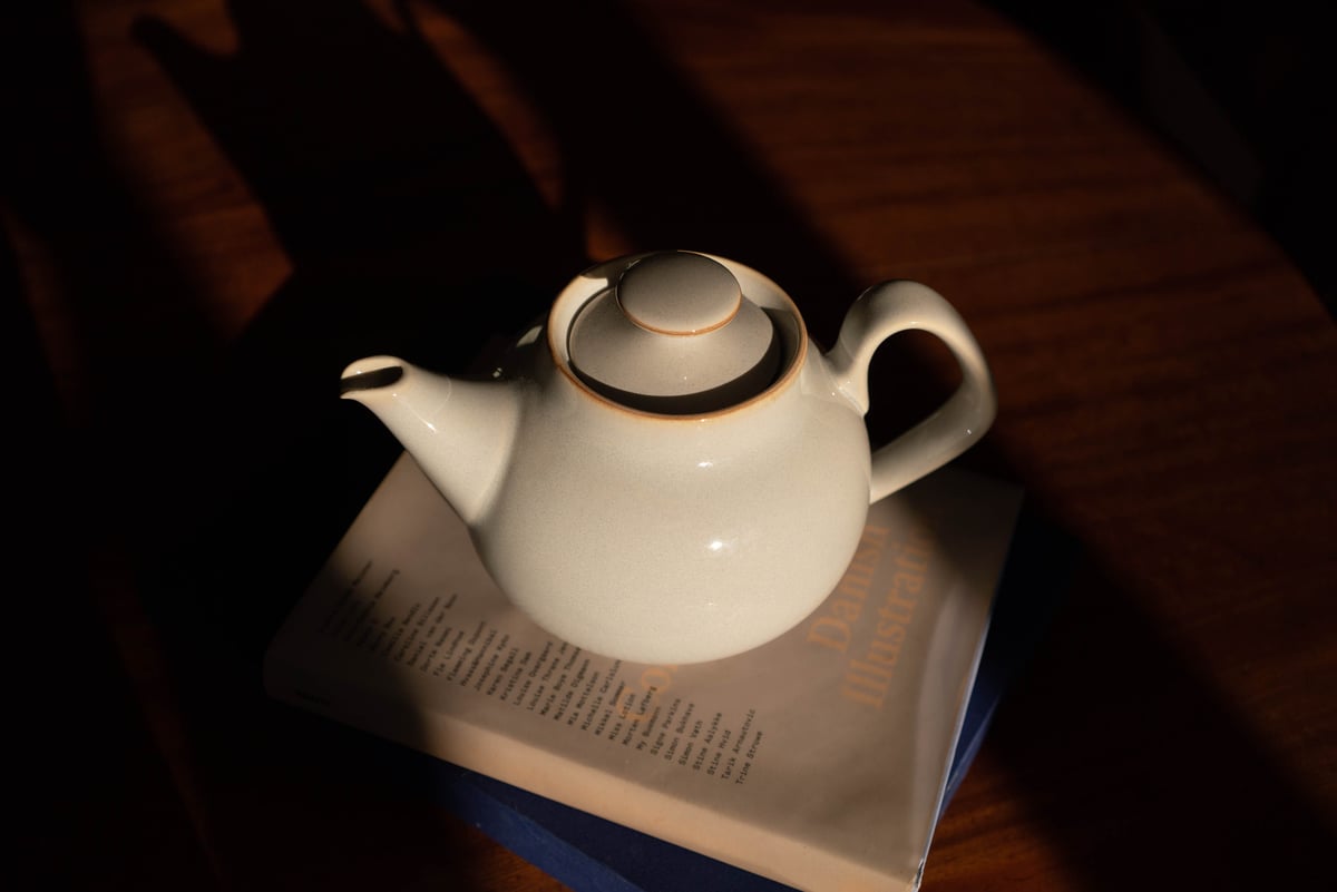 Cohr】ティーポット【シルバープレート】デンマーク Cohr denmark