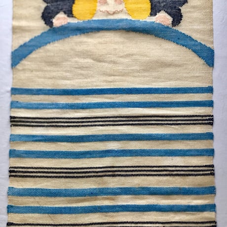 北欧スウェーデン 壁掛け 手織り Tapestry