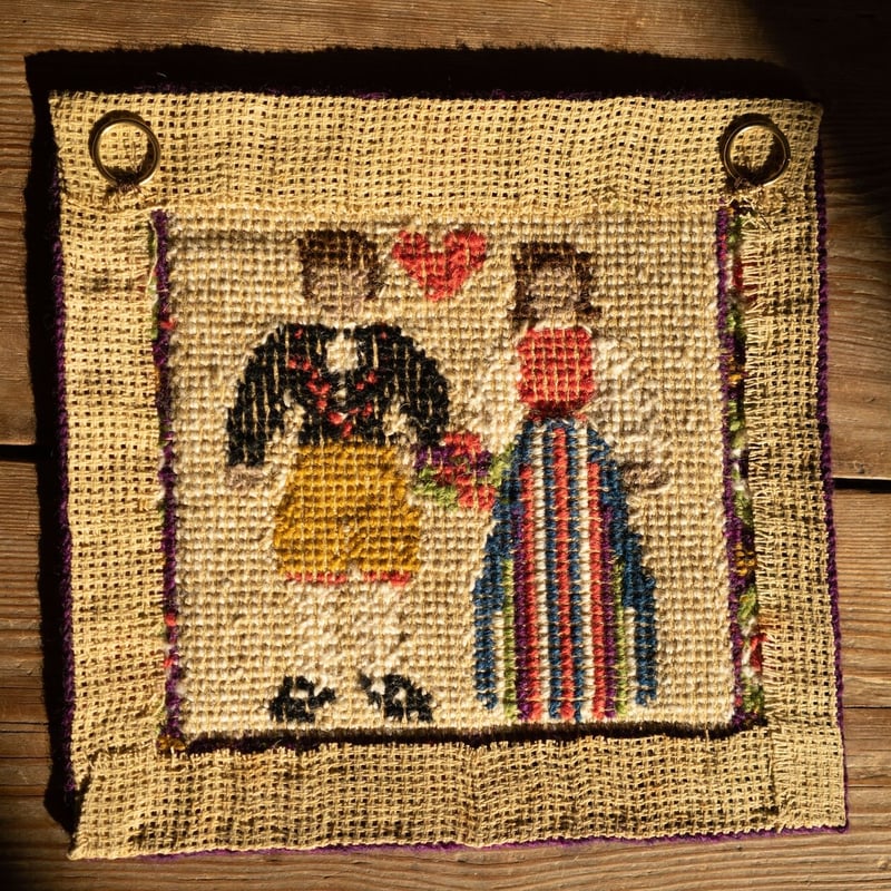 北欧スウェーデン 1970s 手織りTapestry タペストリー | Scandinavia