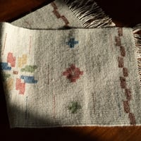 北欧 スウェーデン 1980s 手織りTapestry ラグマット