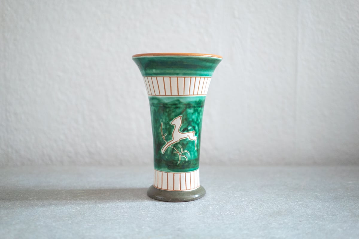 【美品】  FAJANCE デンマーク製　花瓶 fit=scale-down,w=1200