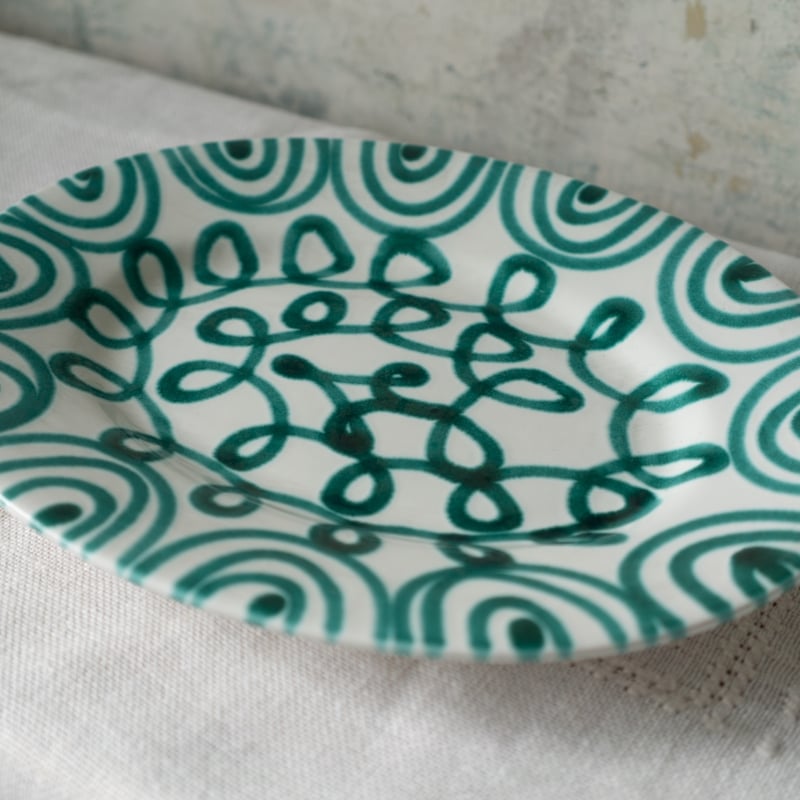 オーストリア1980s Gmundner Keramik 大皿 | Scandinavian